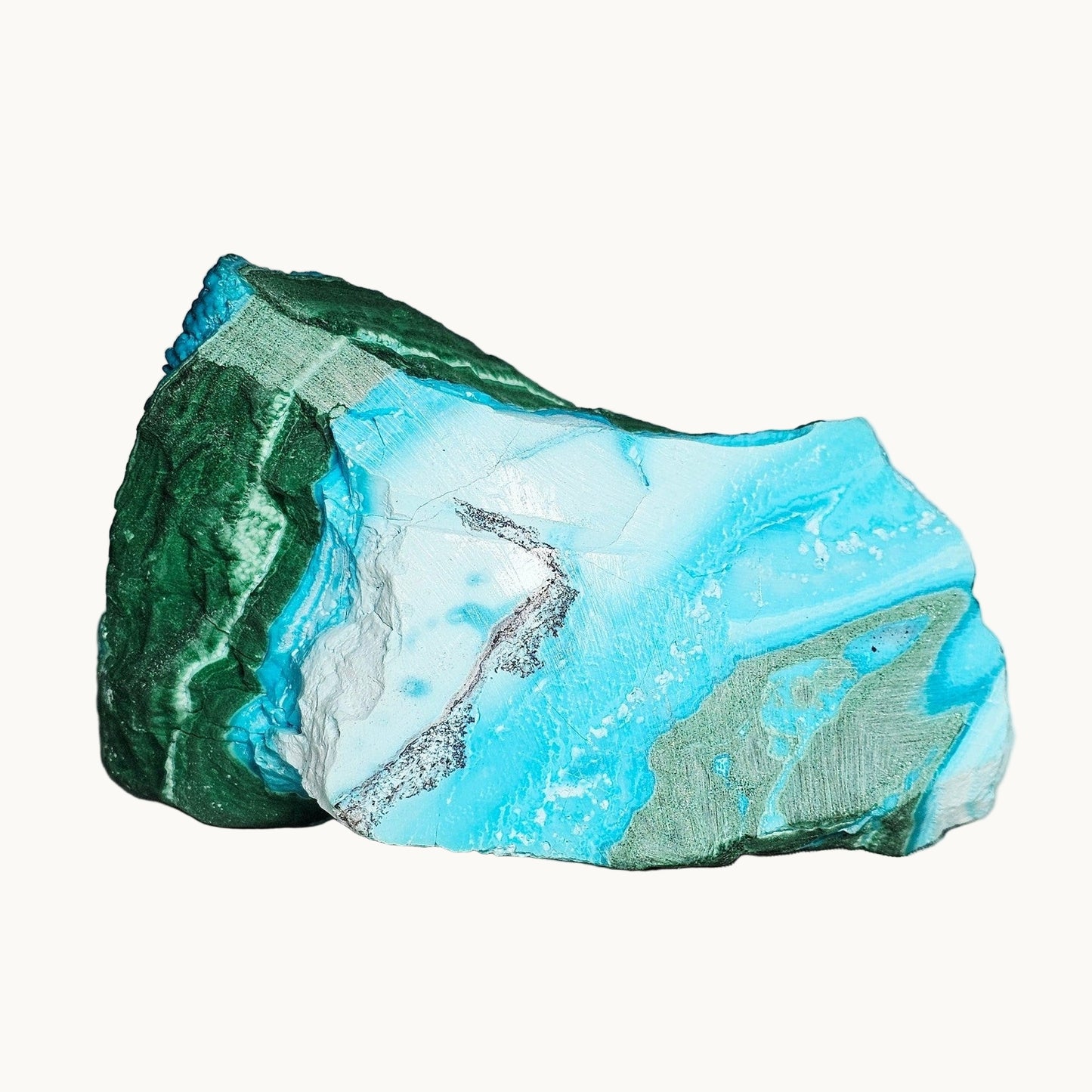 Chrysocolla-Velvet Malachite | 300 g | High-Quality