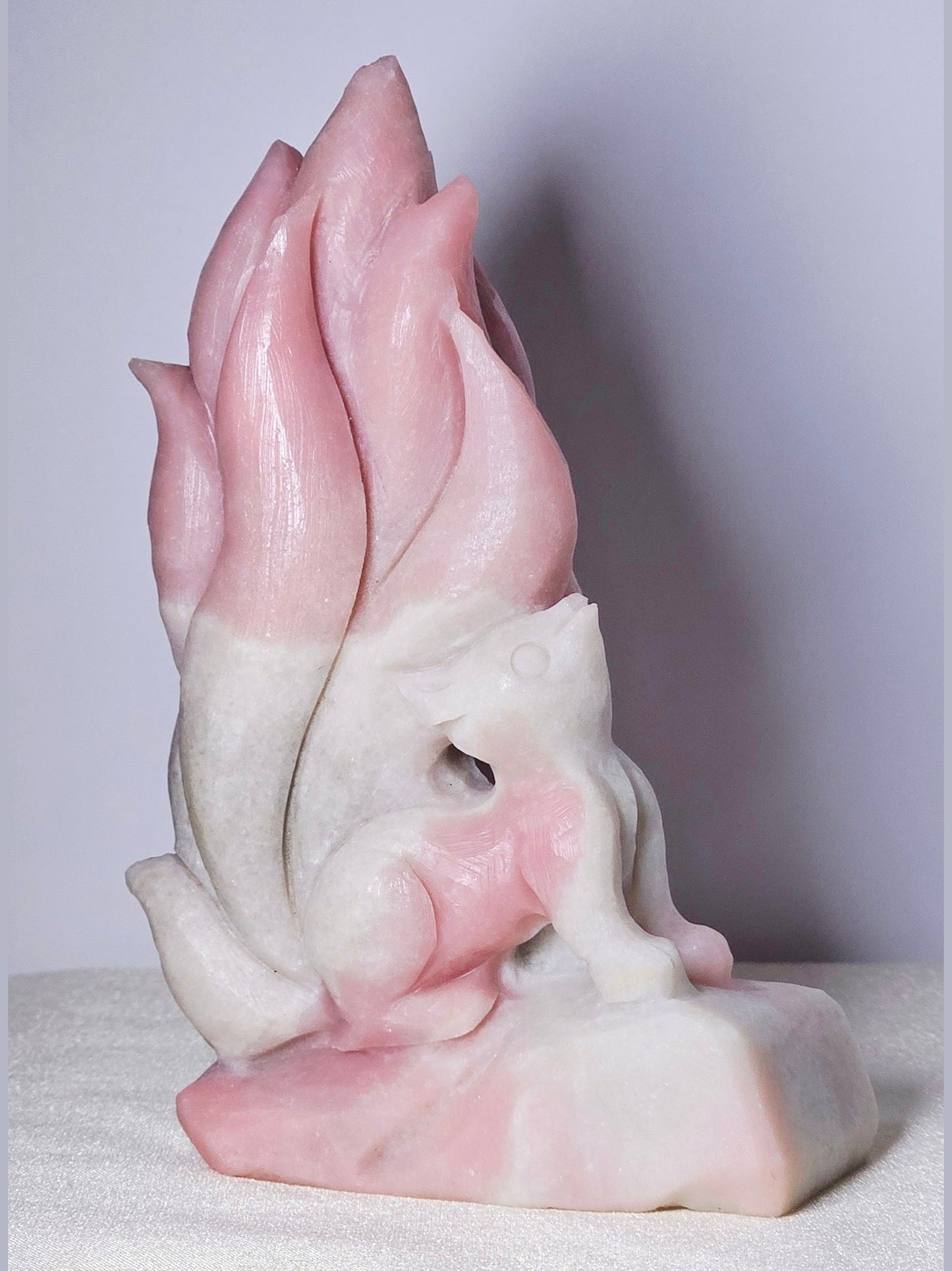 Pink Opal Nine-Tails Fox | 347 g | High-Quality