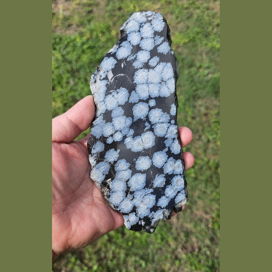 Snowflake Obsidian Slab