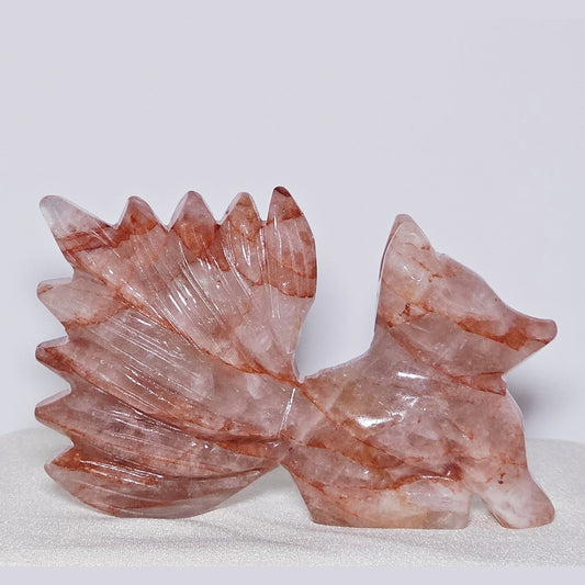 Fire Quartz Nine-Tails Fox | 308 g | High-Quality