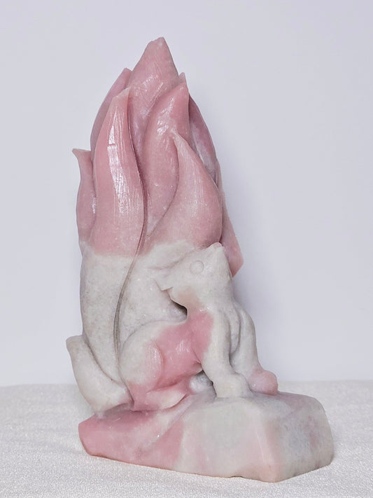 Pink Opal Nine-Tails Fox | 347 g | High-Quality